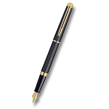 Papírenské zboží - Waterman Hémisphere Matt Black GT hrot F