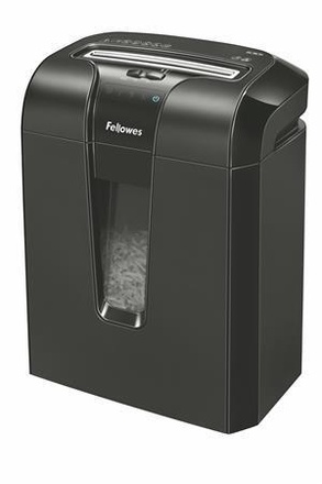 Papírenské zboží - Skartovací stroj "Powershred® 63Cb", křížový řez, 10 listů, FELLOWES