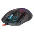 Papírenské zboží - Defender Mouse Invoker GM-947, 3200DPI, optikai, 6 tl., 1 kerék, vezetékes USB, fekete, játék