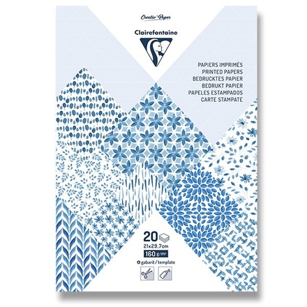 Papírenské zboží - Sada papírů Clairefontaine Origami Shibory