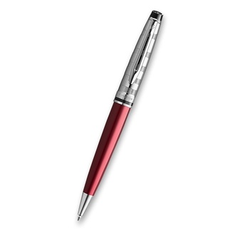 Papírenské zboží - Waterman Expert Deluxe Dark Red CT kuličková tužka