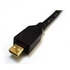 Papírenské zboží - Kábel HDMI M- HDMI (mikro) M, nagy sebesség, 2 m, aranyozott csatlakozók, fekete