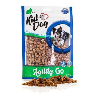 Papírenské zboží - KIDDOG AGILITY GO mini kousky s králíkem 250 g 