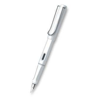 Papírenské zboží - Lamy Safari Shiny White hrot M