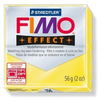 Papírenské zboží - FIMO® effect 8020 transparentní žlutá