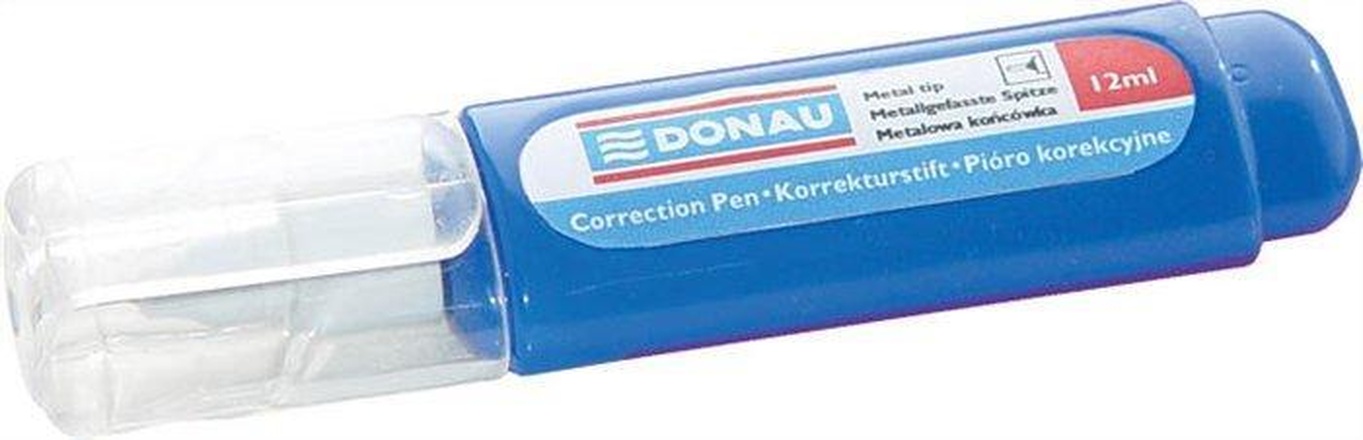 Papírenské zboží - Korekční pero, 12ml, DONAU