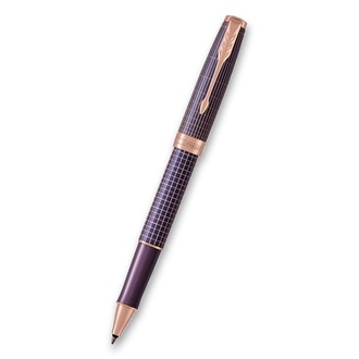 Papírenské zboží - Parker Sonnet Purple Chiselled PGT roller