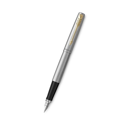 Papírenské zboží - Parker Jotter Stainless Steel GT plnicí pero, hrot M