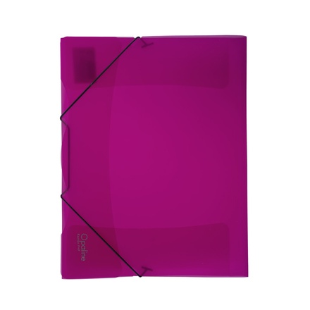 Papírenské zboží - Sloha s gumou Opaline magenta