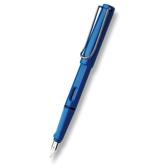 Papírenské zboží - Lamy Safari Shiny Blue hrot F